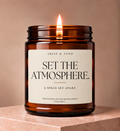 "The Altar" Christian Candle, 9 oz Amber Jar
